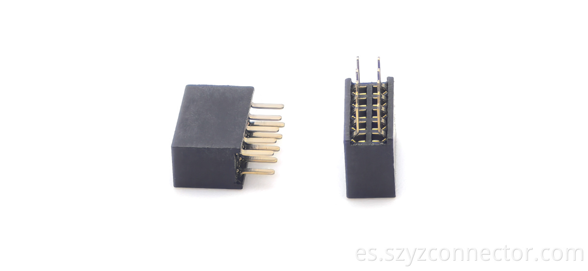 1.27mm female header dual row